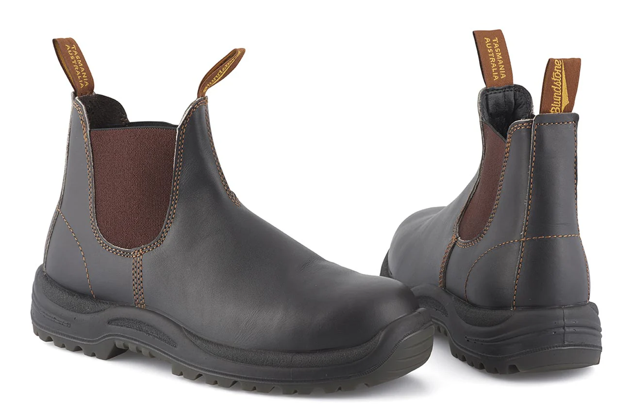Blundstone #192 Stout Brown Safety-Boots - Image 3