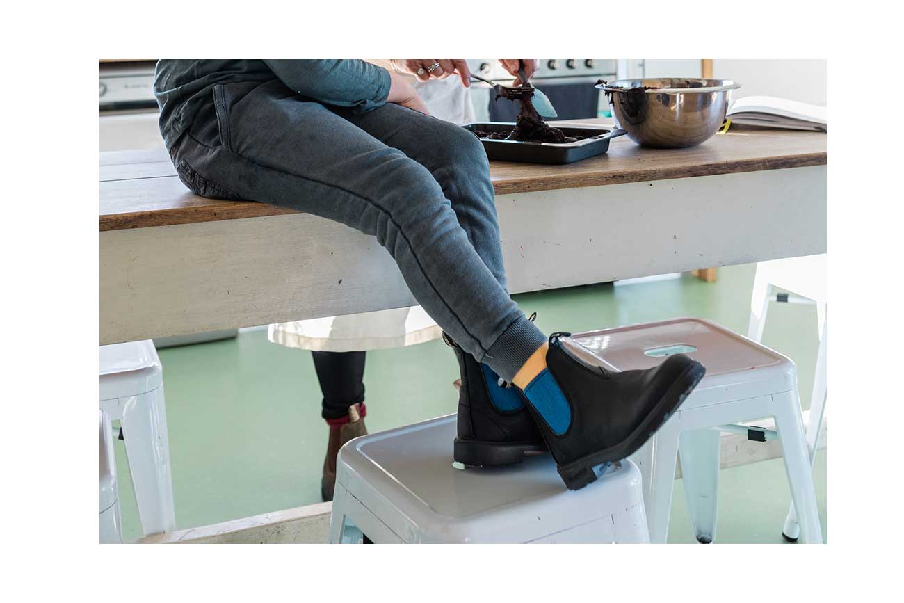 Blundstone #580 Black/Blue - Image 6